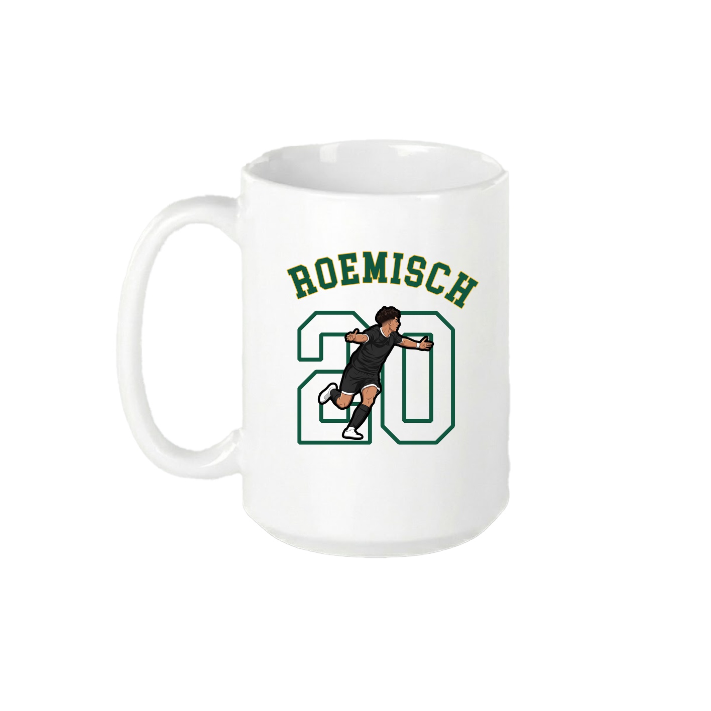 15oz Coffee Mug — Shirsey Arch in White