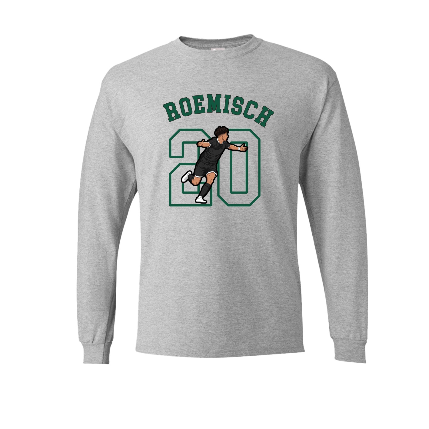 Long Sleeve Tee — Shirsey Arch in Grey
