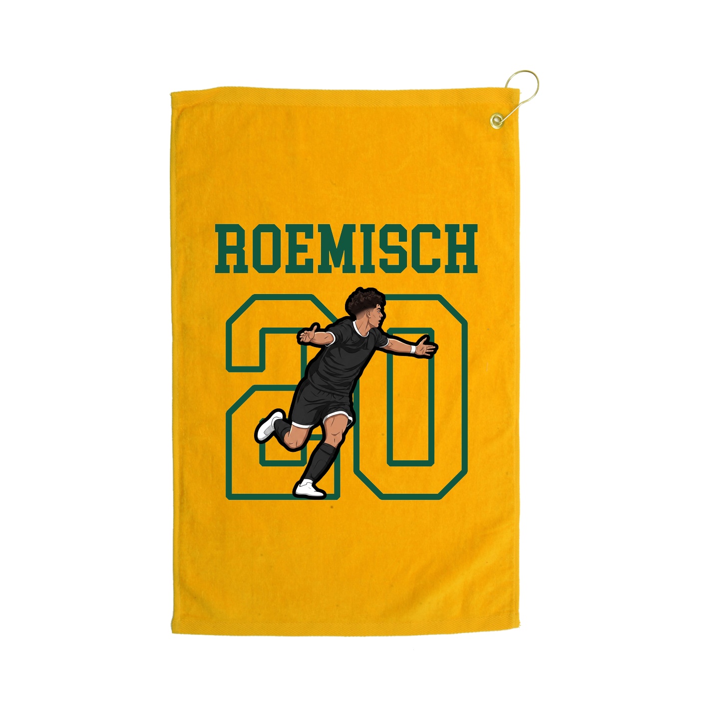 Golf Towel — Shirsey in Gold
