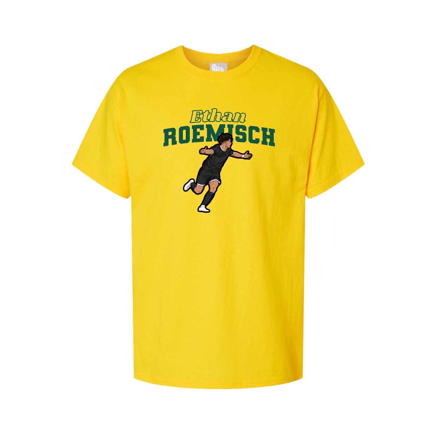 Tee — Name Arch in Gold
