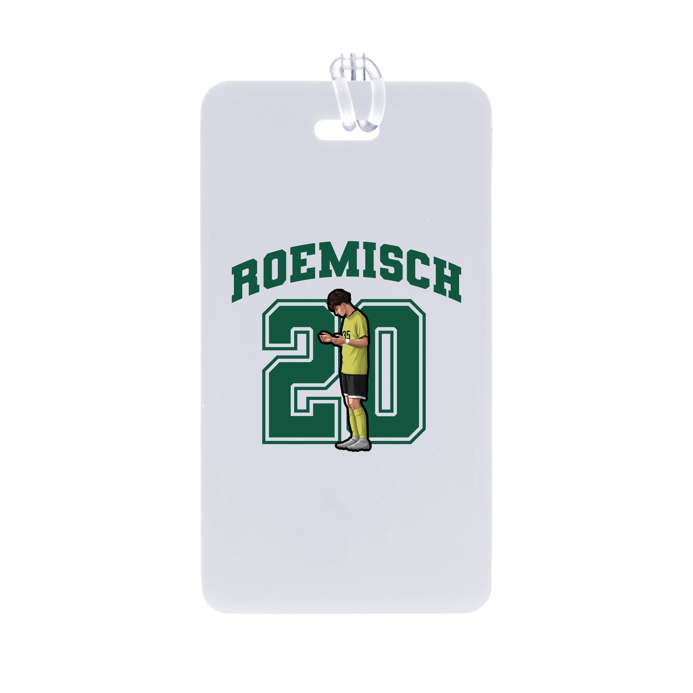 Bag Tag — Number in Classic