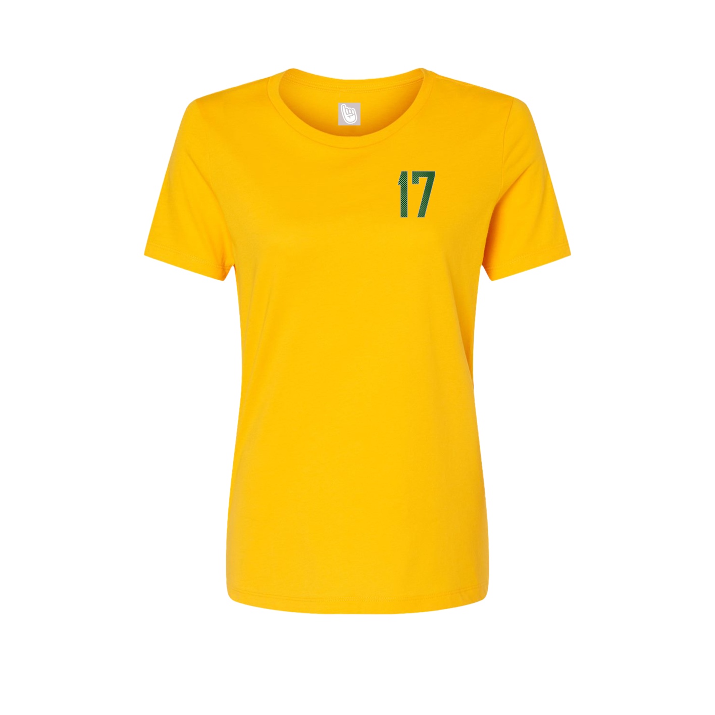 Womens Tee — Front Shirsy in Gold