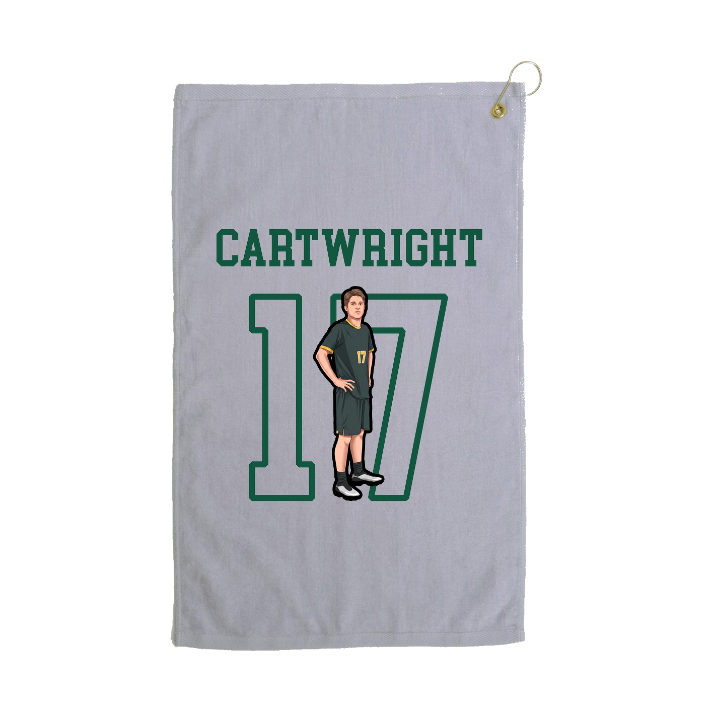 Golf Towel — Shirsey in Grey