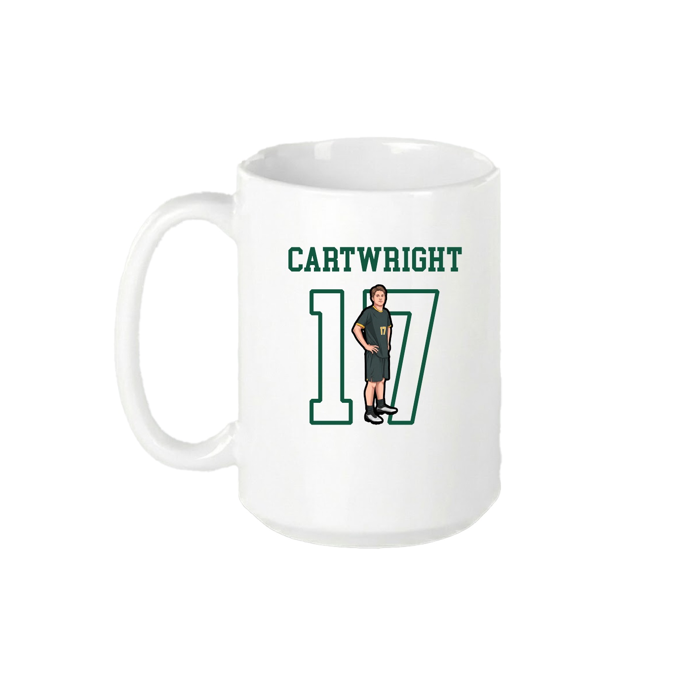 15oz Coffee Mug — Shirsey in White