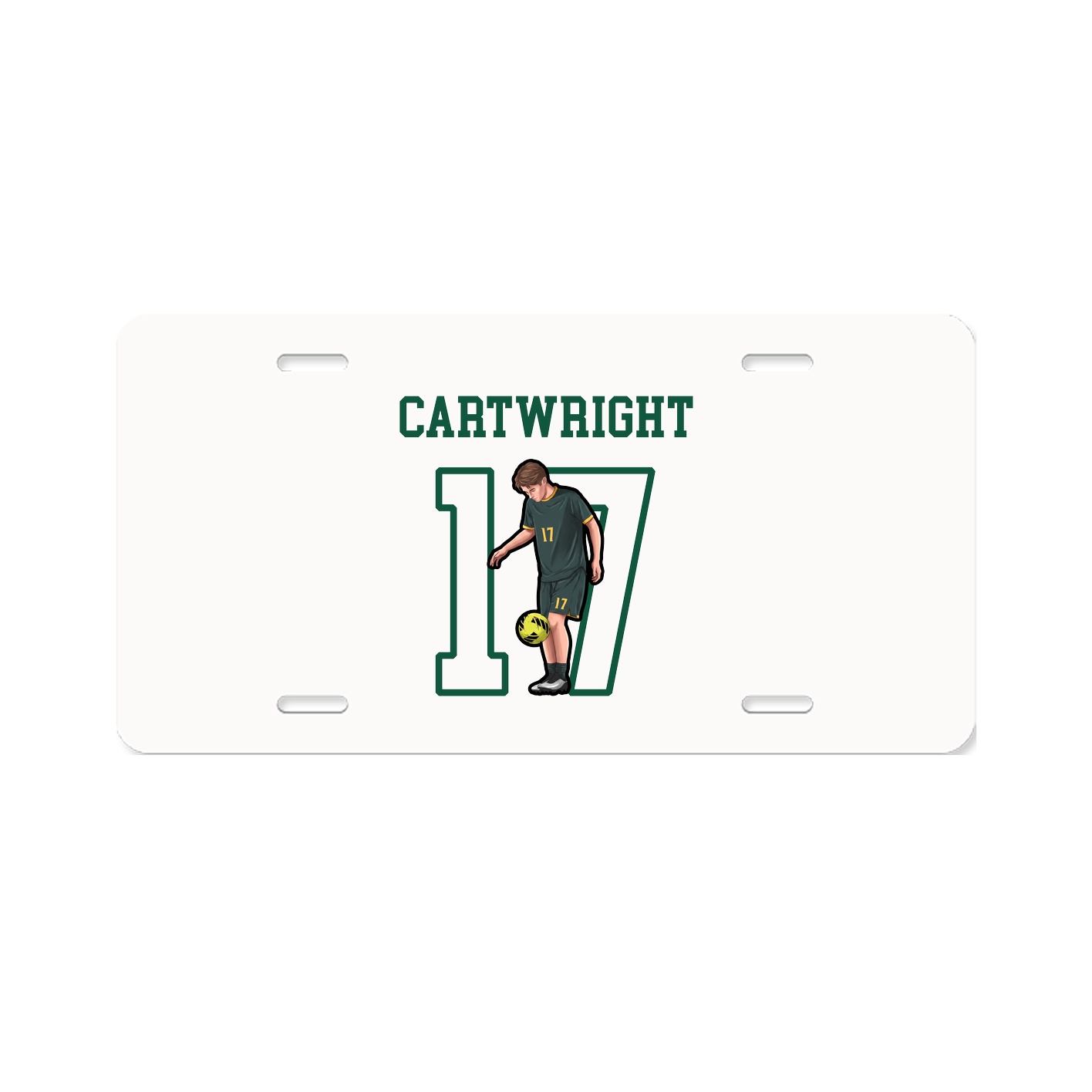 License Plate — Shirsey in Classic