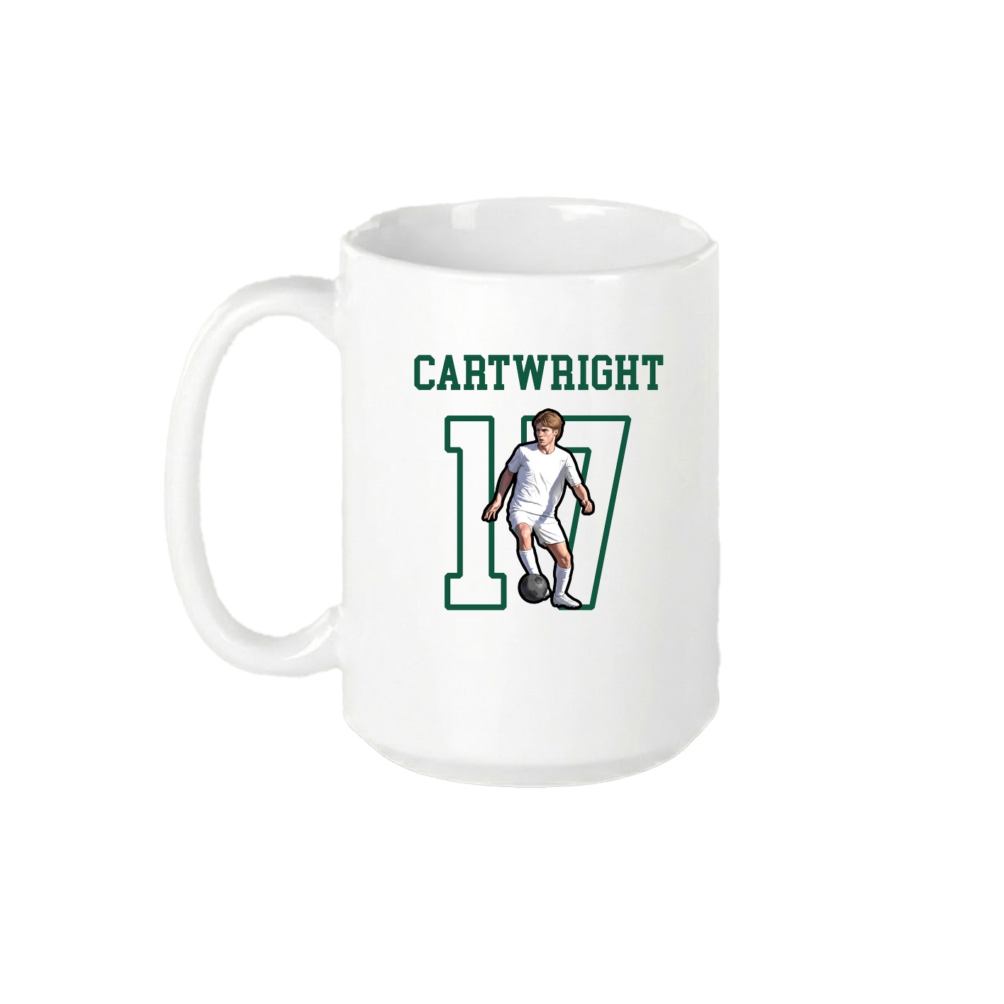 15oz Coffee Mug — Shirsey in White