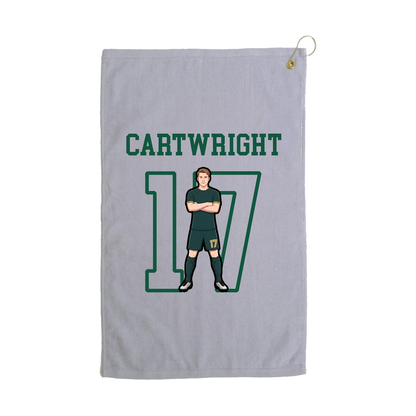 Golf Towel — Shirsey in Grey