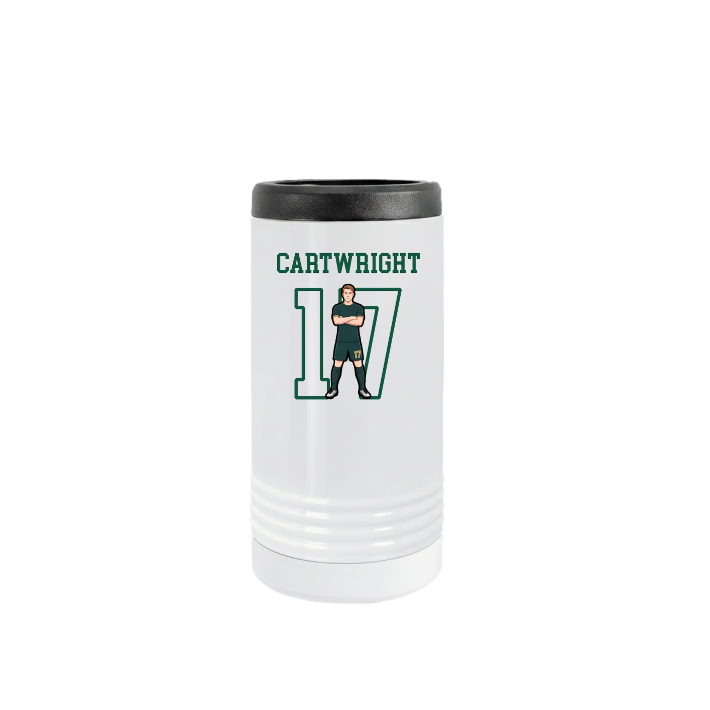 Slim Beverage Holder — Shirsey in White