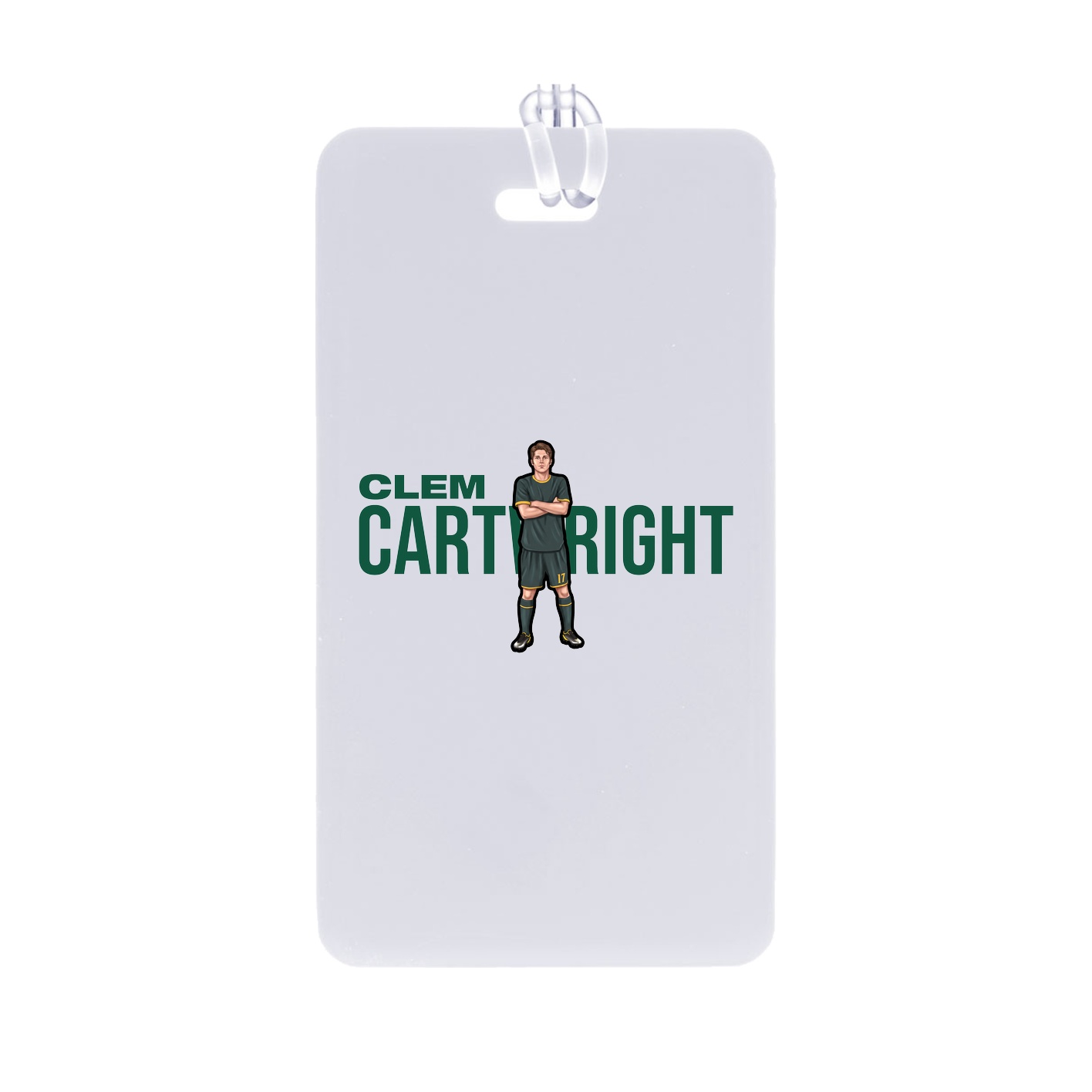 Bag Tag — Player Name in Classic