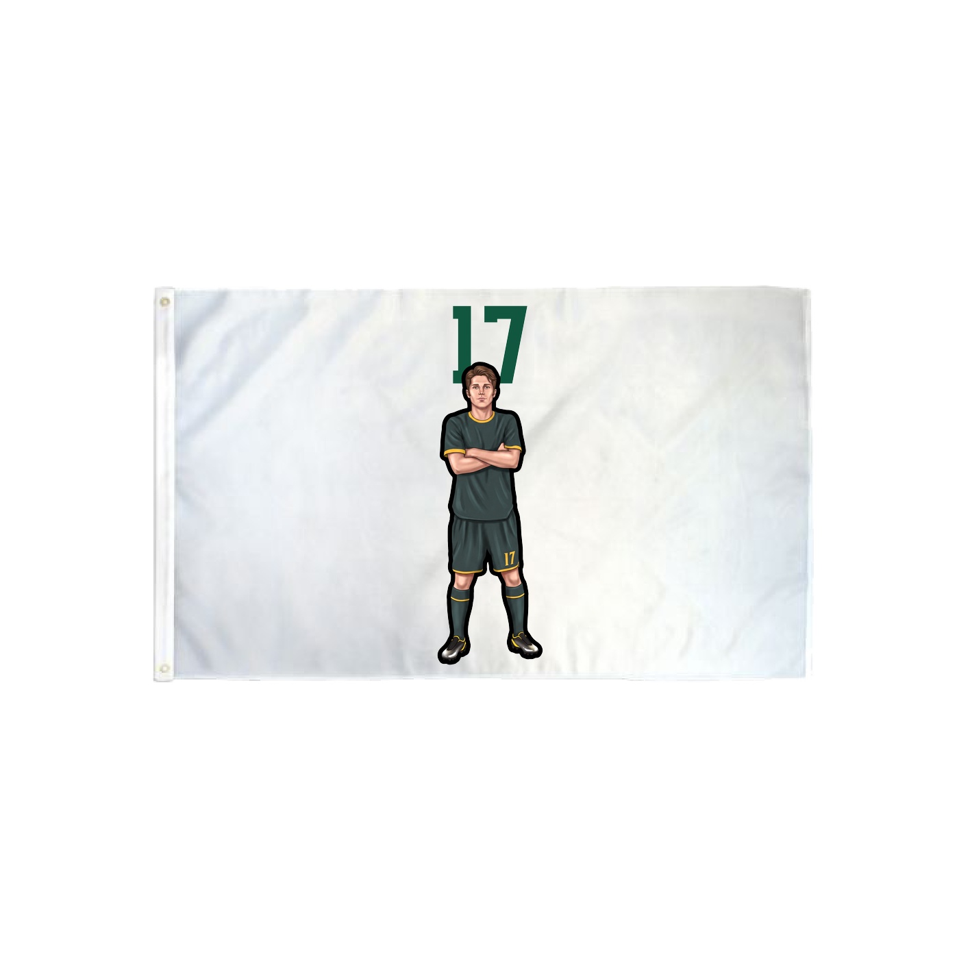 3x5 Flag — Number Top in Classic