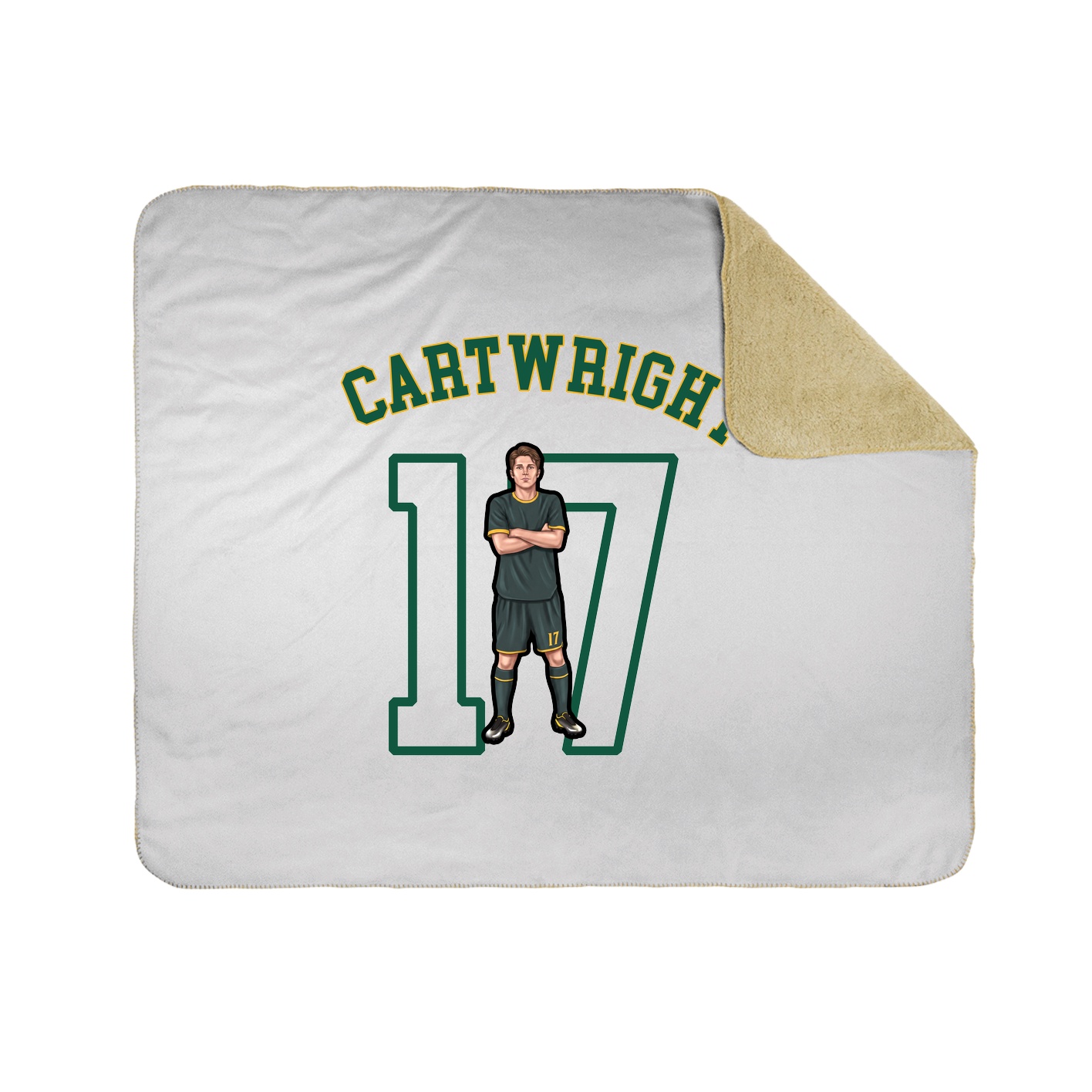 Throw Blanket — Shirsey Arch in White