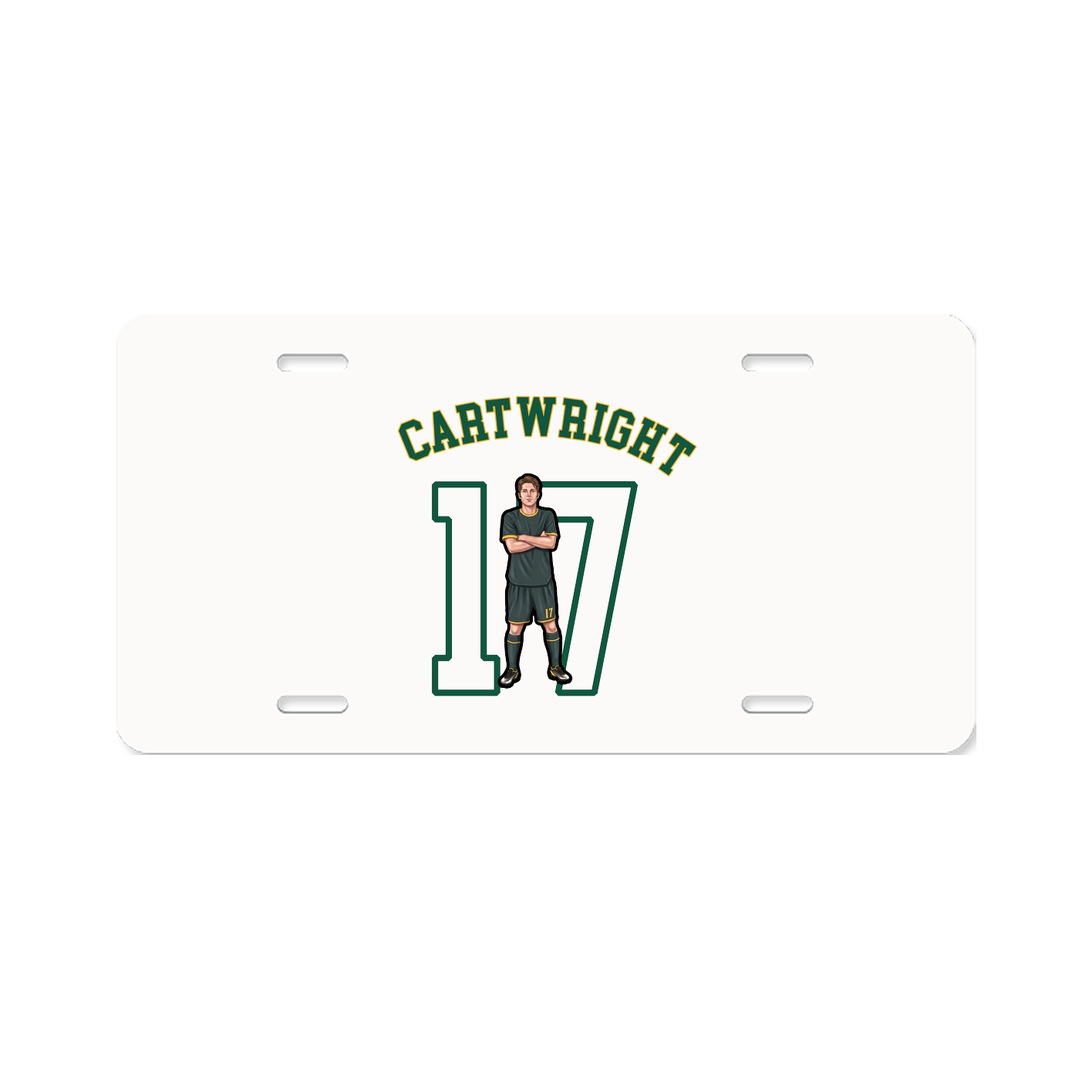 License Plate — Shirsey Arch in Classic