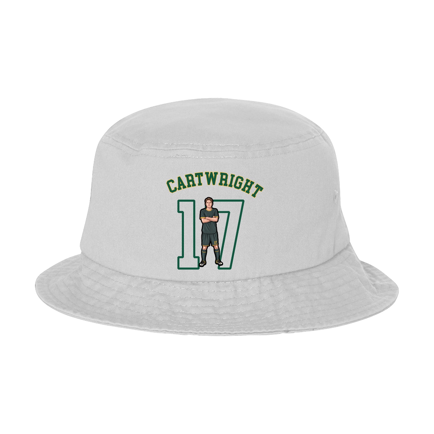 Bucket Cap — Shirsey Arch in White