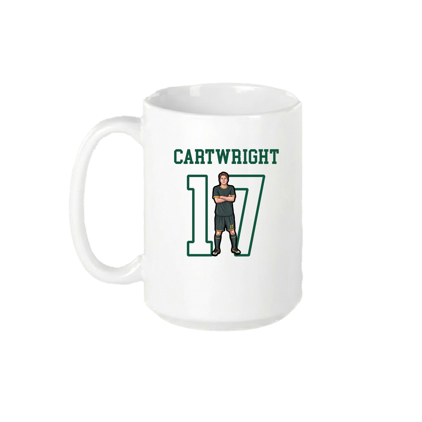 15oz Coffee Mug — Shirsey in White