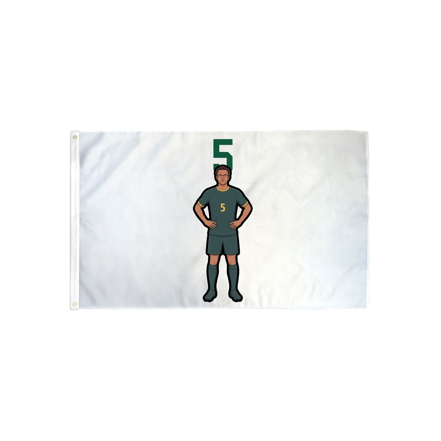 3x5 Flag — Number Top in Classic