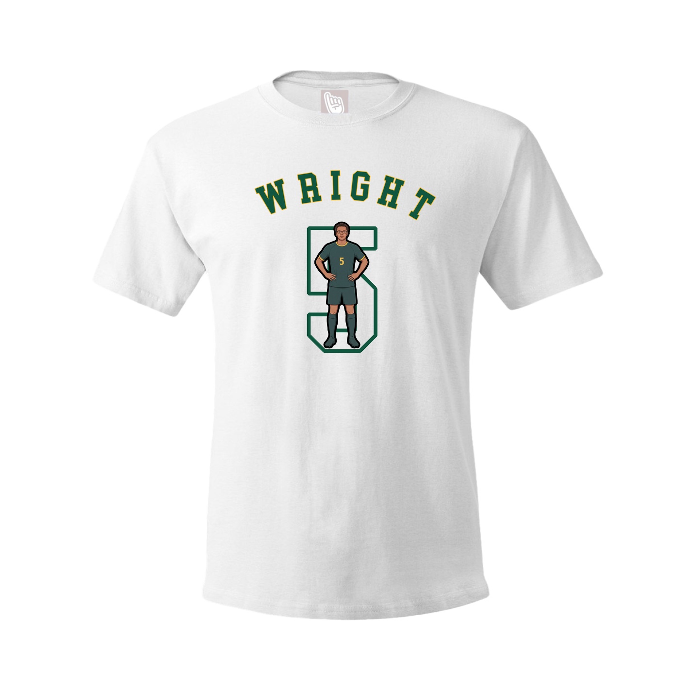 Youth Tee — Shirsey Arch in White