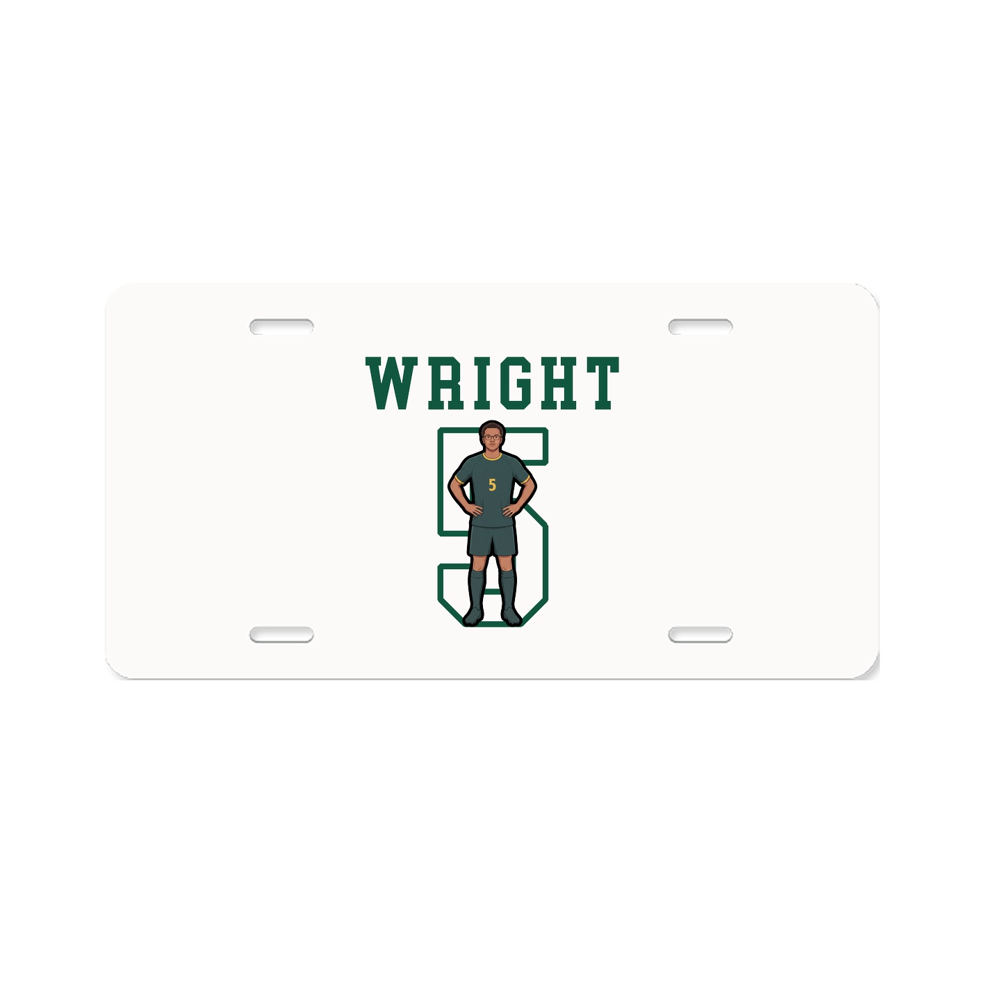 License Plate — Shirsey in Classic