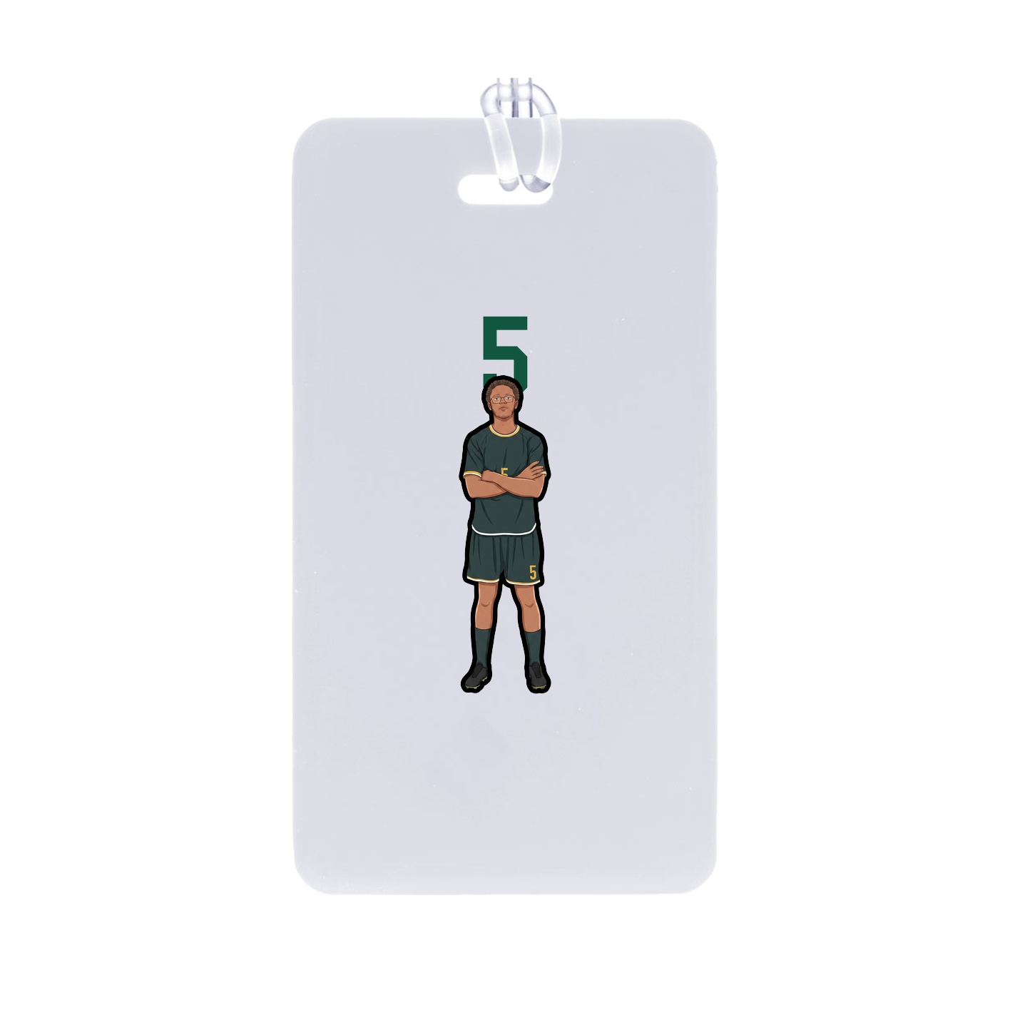 Bag Tag — Number Top in Classic