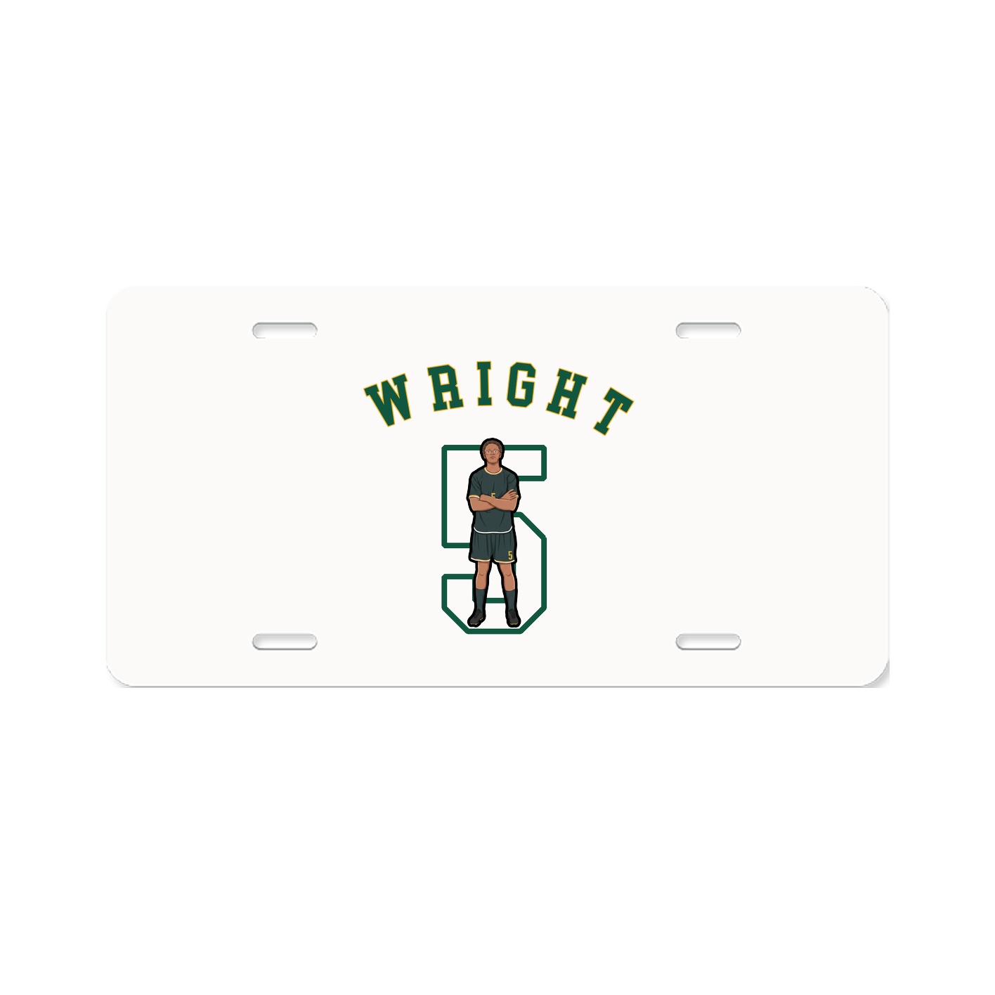 License Plate — Shirsey Arch in Classic