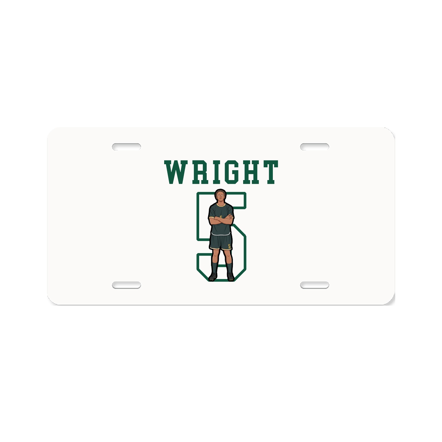 License Plate — Shirsey in Classic