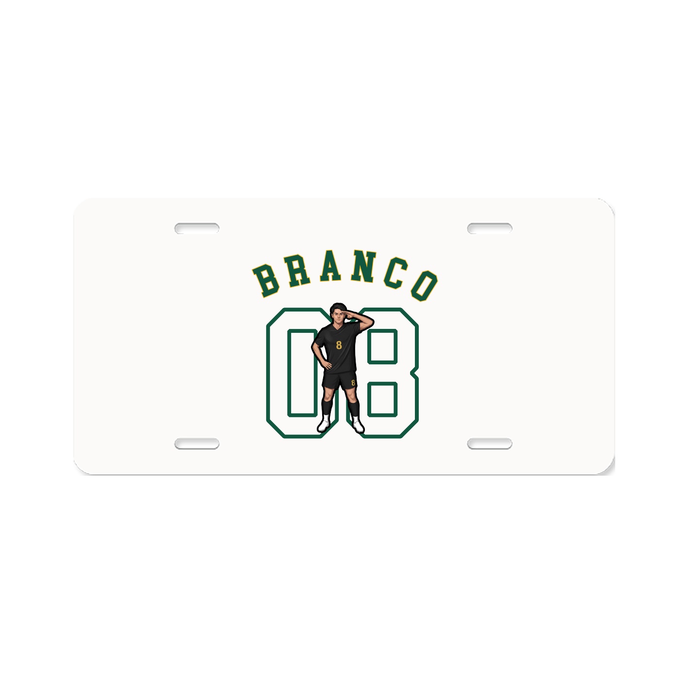 License Plate — Shirsey Arch in Classic