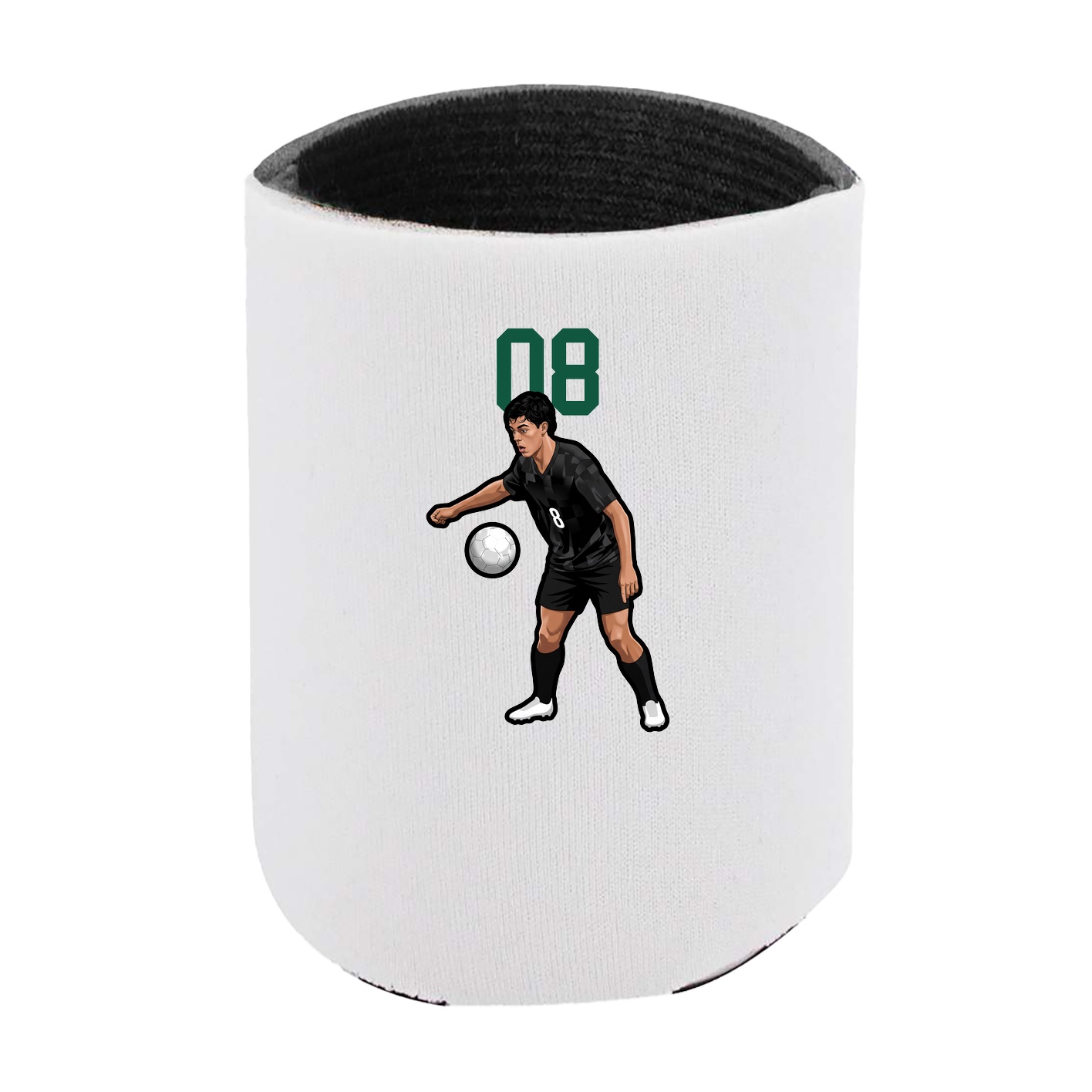 Can Holder — Number Top in White