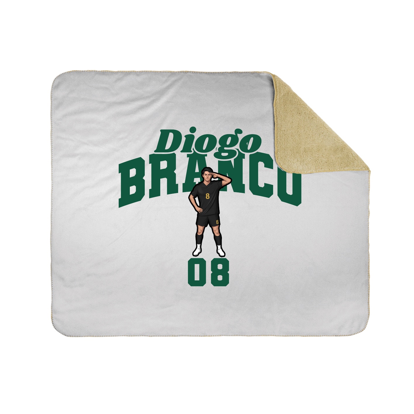 Throw Blanket — Signature Arch in White