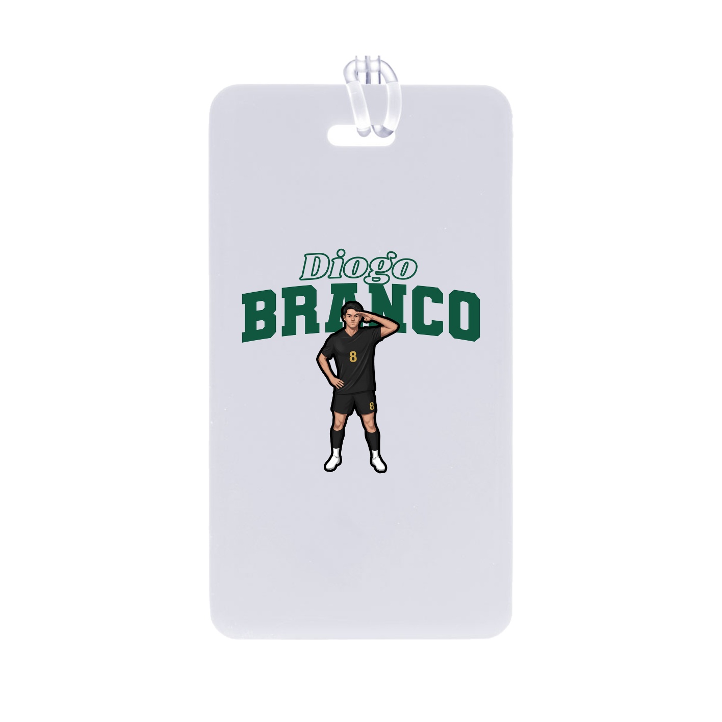 Bag Tag — Name Arch in Classic