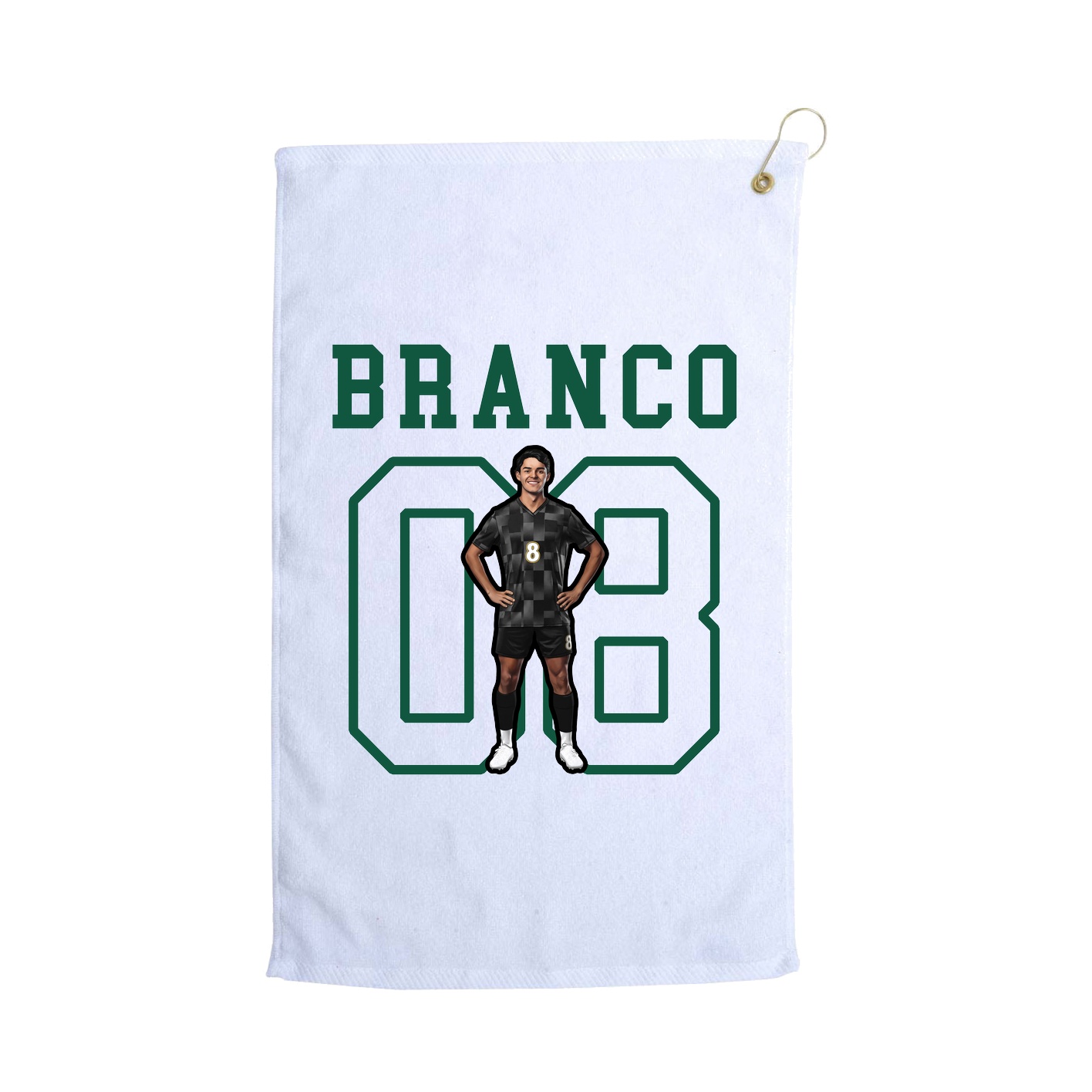 Golf Towel — Shirsey in White