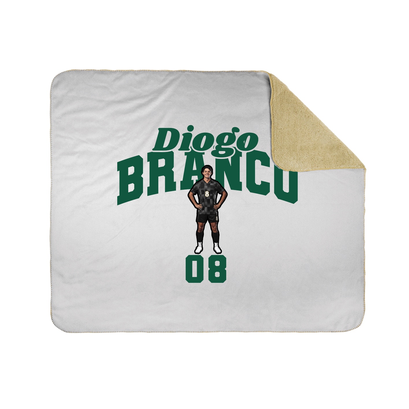 Throw Blanket — Signature Arch in White