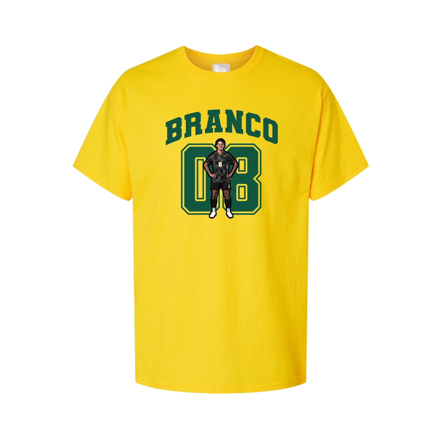 Tee — Number in Gold