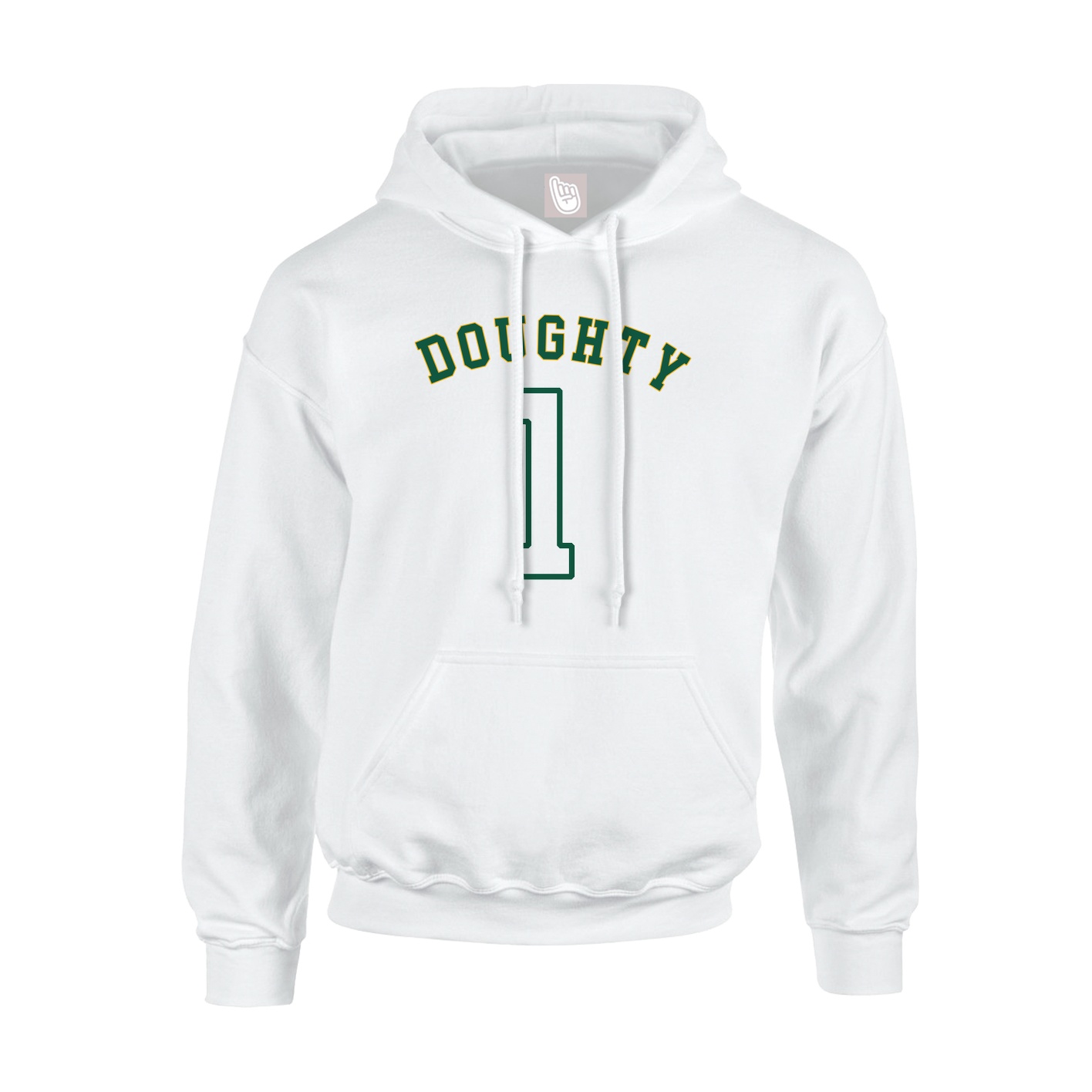 Hoodie — Shirsey Arch in White