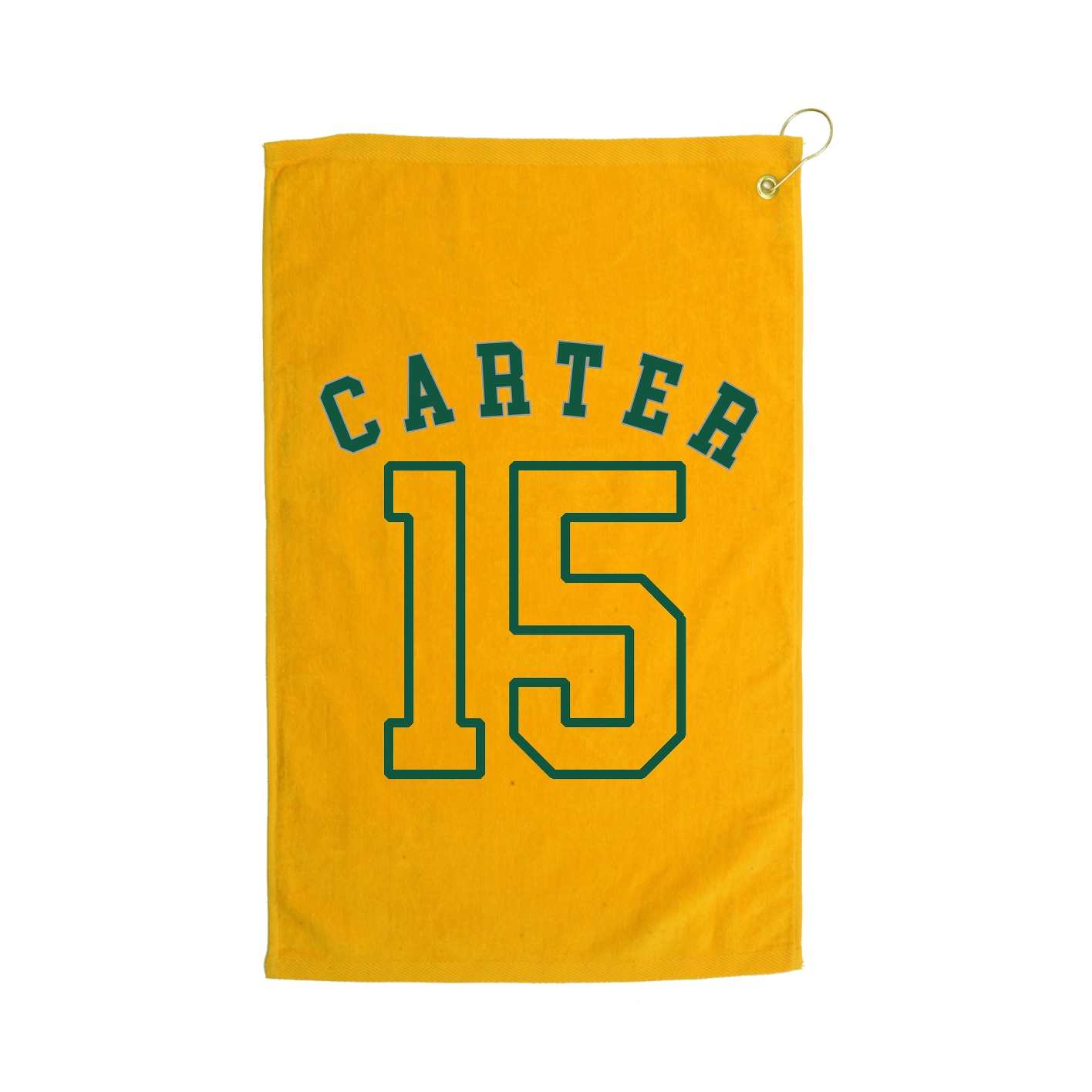 Golf Towel — Shirsey Arch in Gold