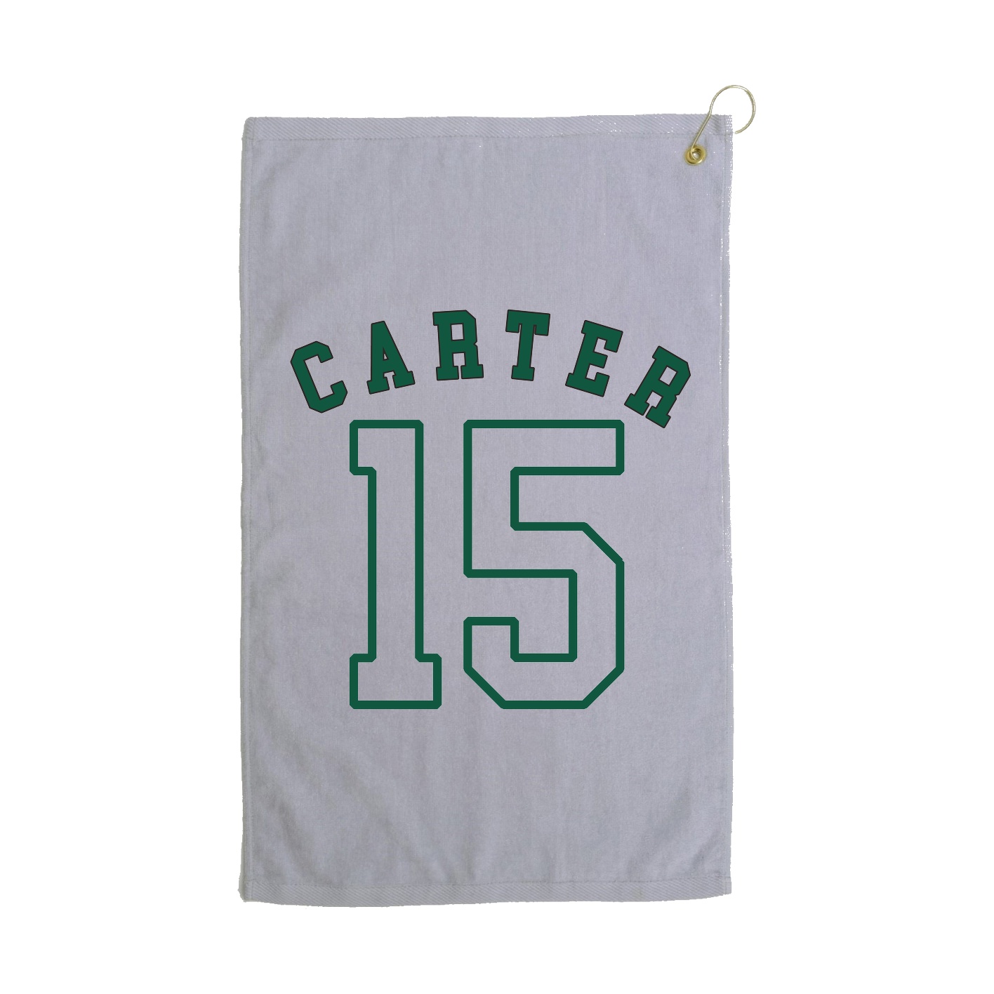 Golf Towel — Shirsey Arch in Grey