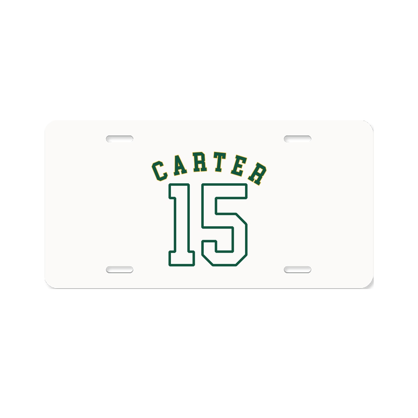 License Plate — Shirsey Arch in Classic