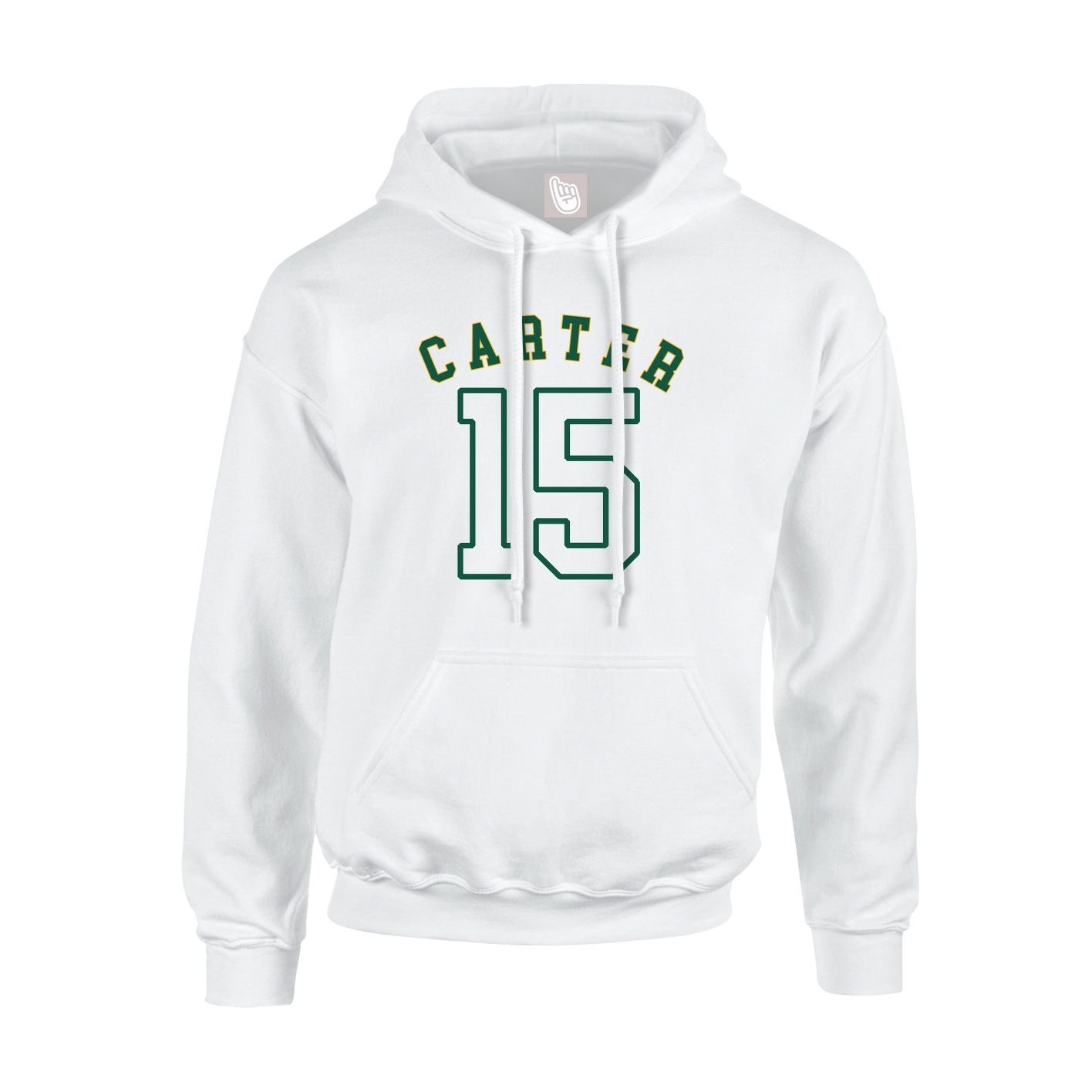 Hoodie — Shirsey Arch in White