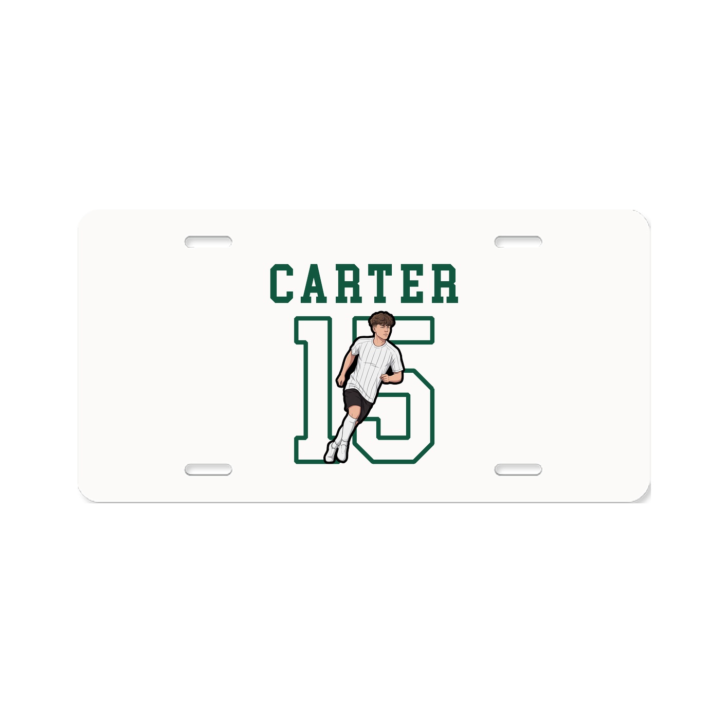 License Plate — Shirsey in Classic