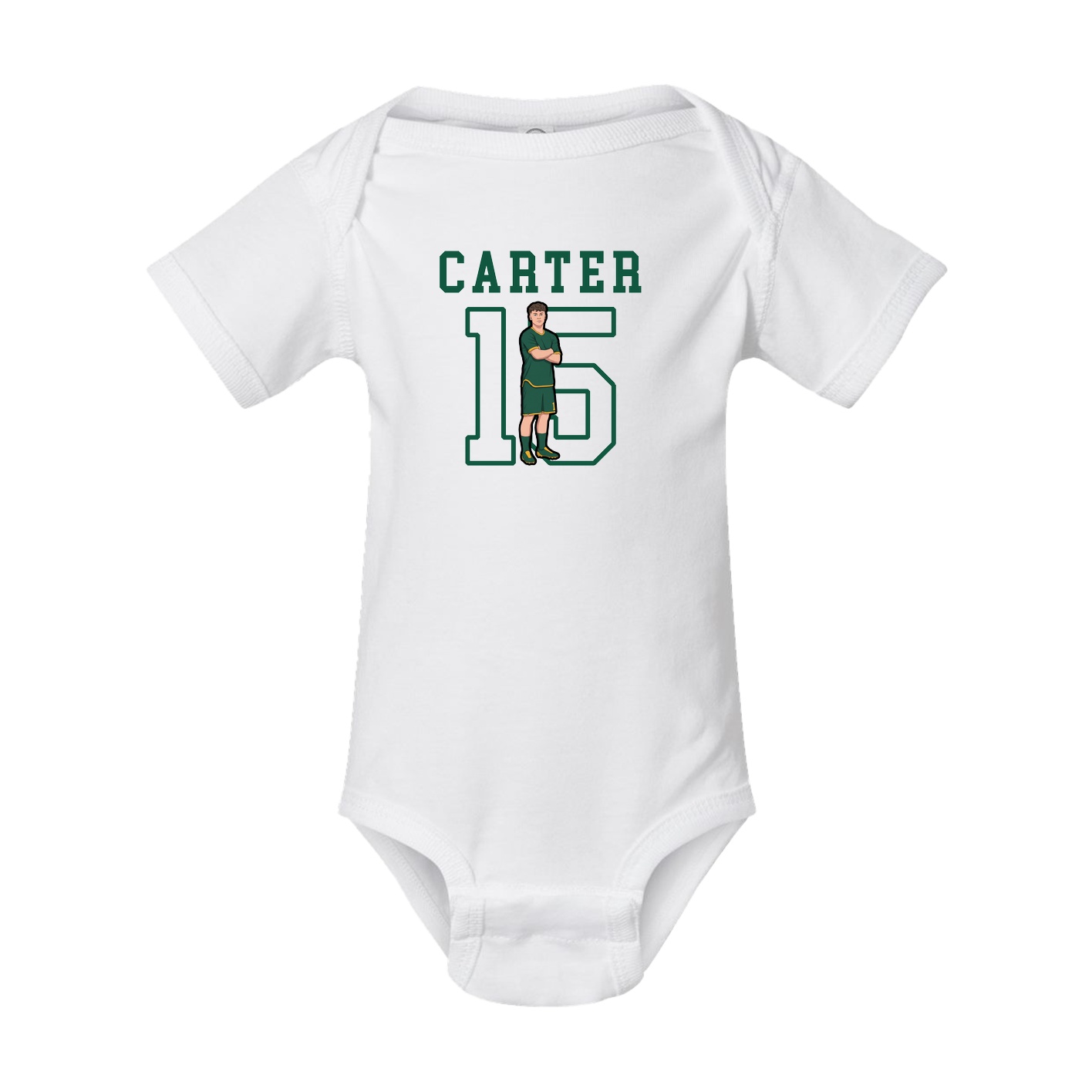 Baby Onesie — Shirsey in White