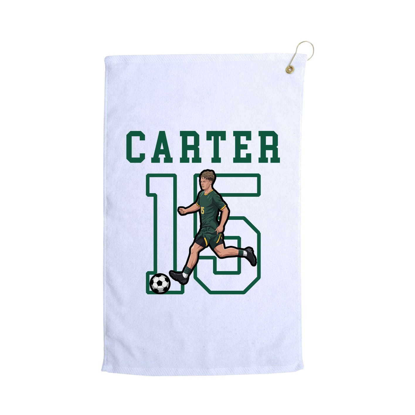 Golf Towel — Shirsey in White