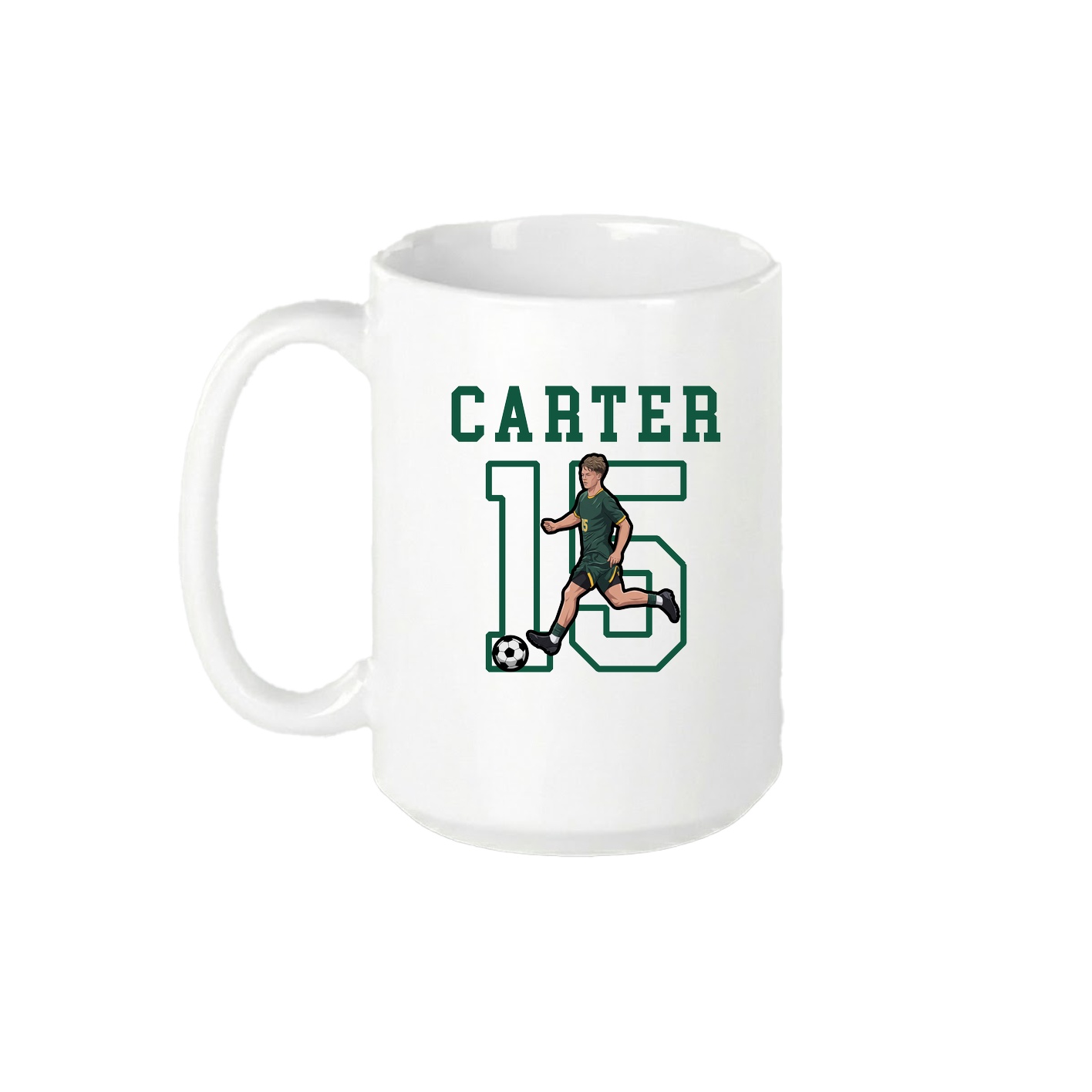 15oz Coffee Mug — Shirsey in White