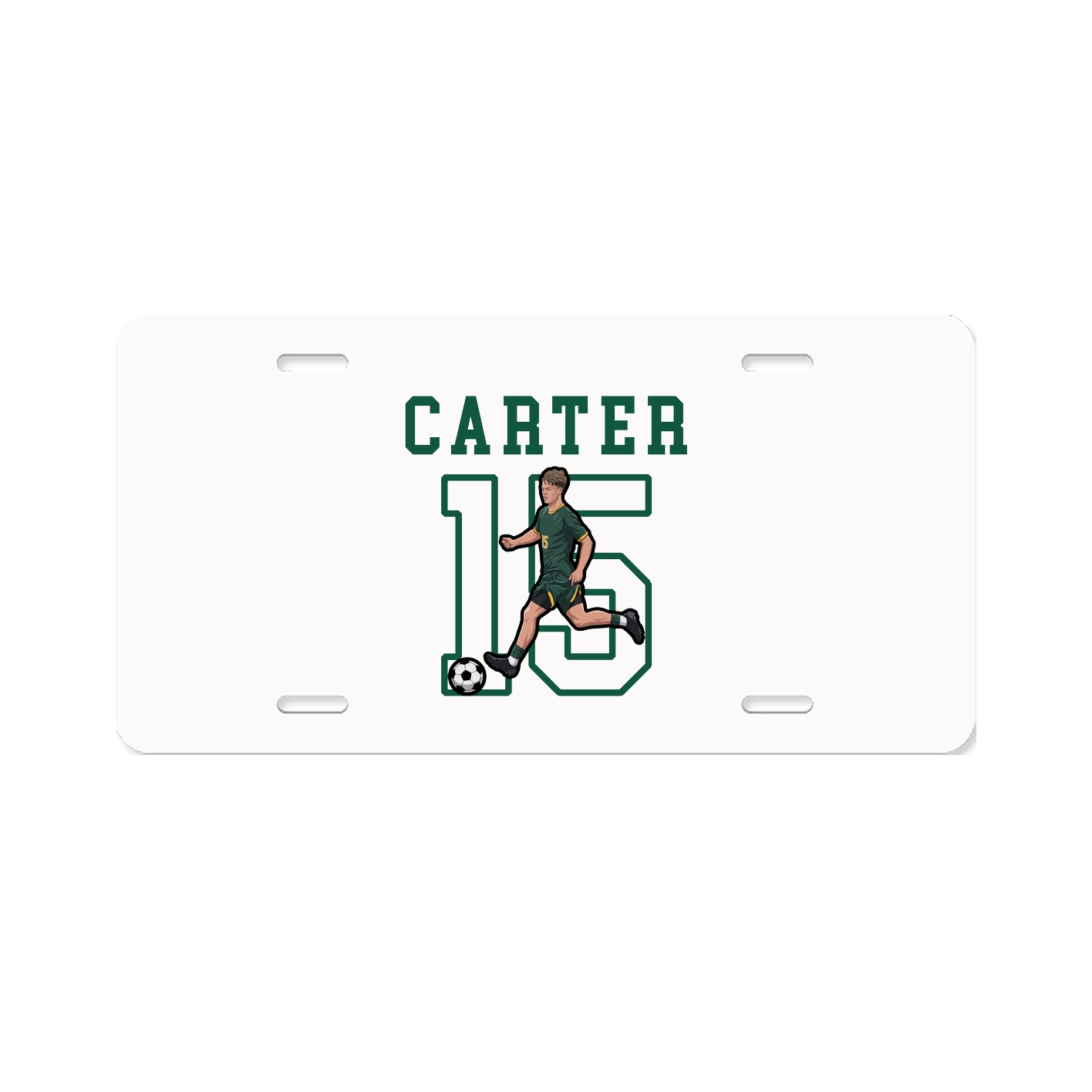 License Plate — Shirsey in Classic