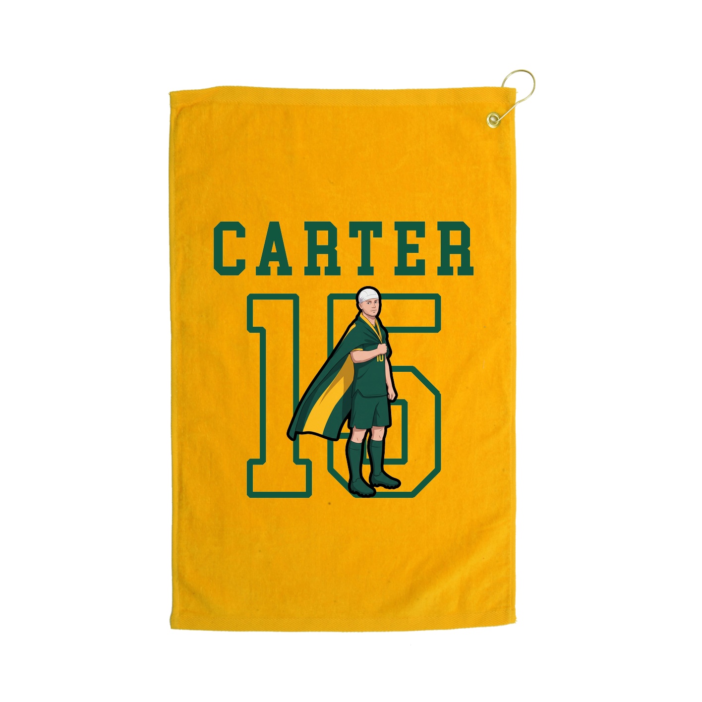 Golf Towel — Shirsey in Gold