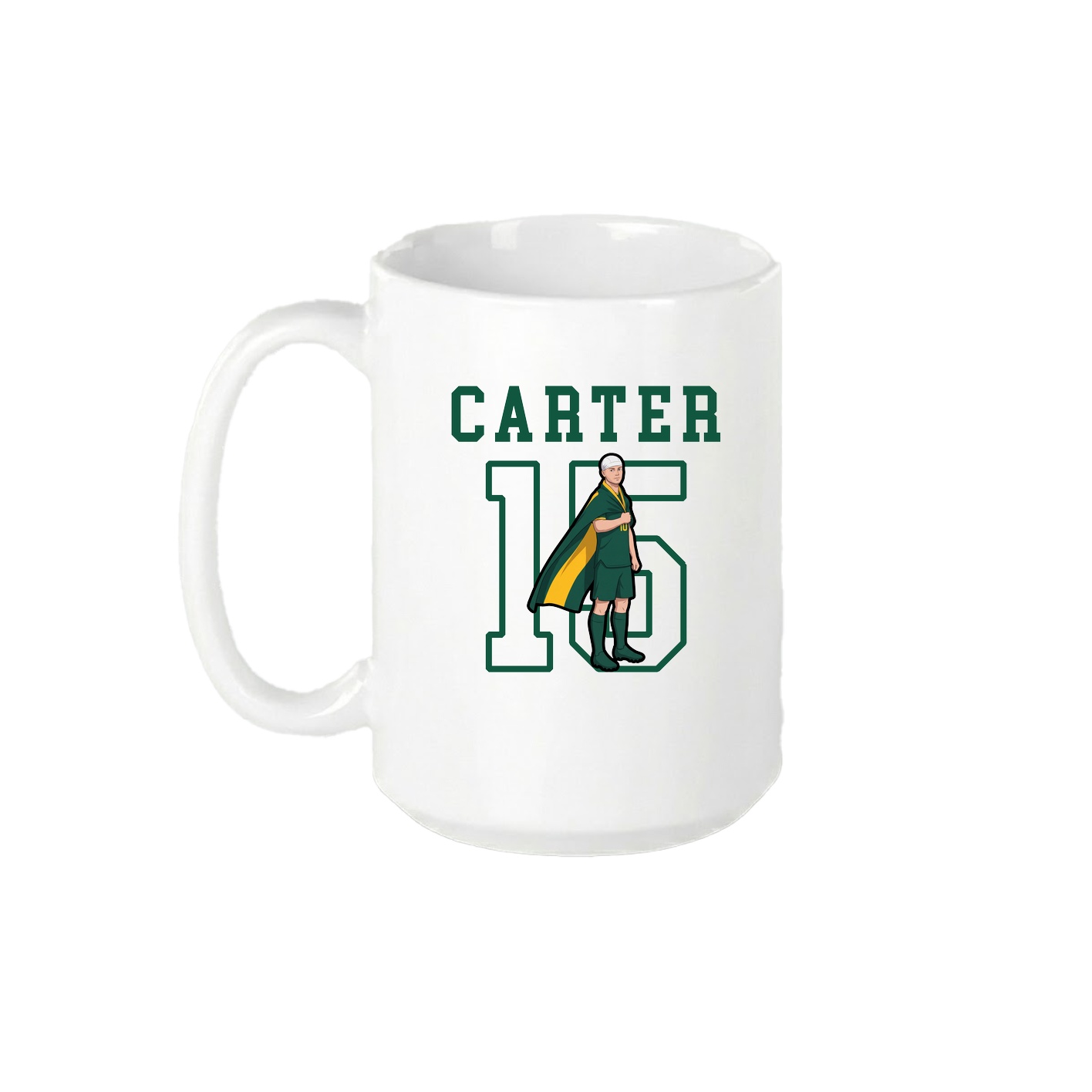 15oz Coffee Mug — Shirsey in White