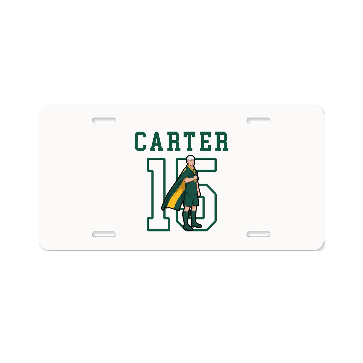 License Plate — Shirsey in Classic