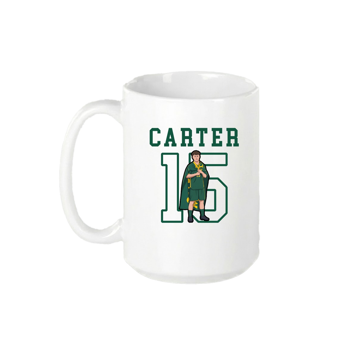 15oz Coffee Mug — Shirsey in White