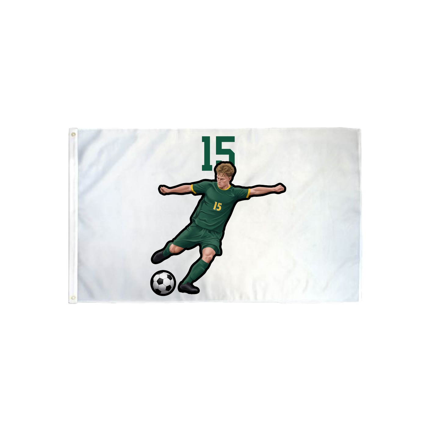 3x5 Flag — Number Top in Classic