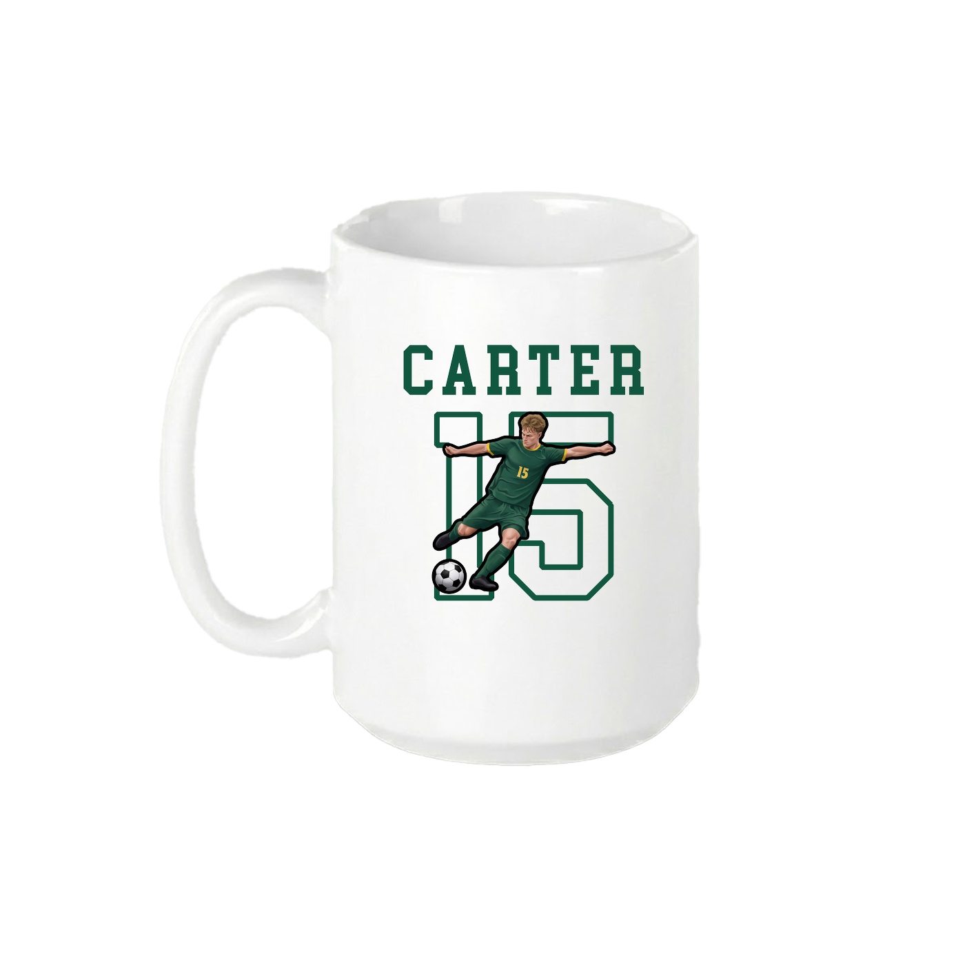 15oz Coffee Mug — Shirsey in White