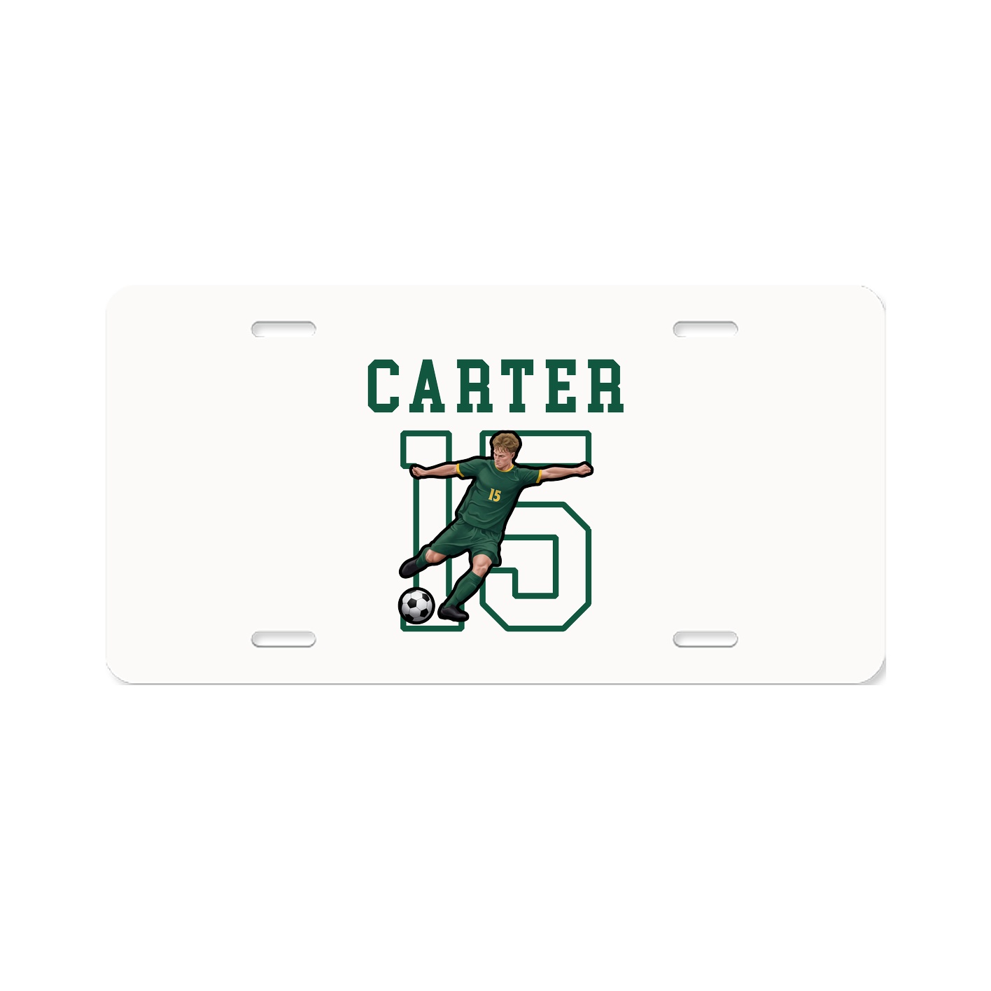 License Plate — Shirsey in Classic