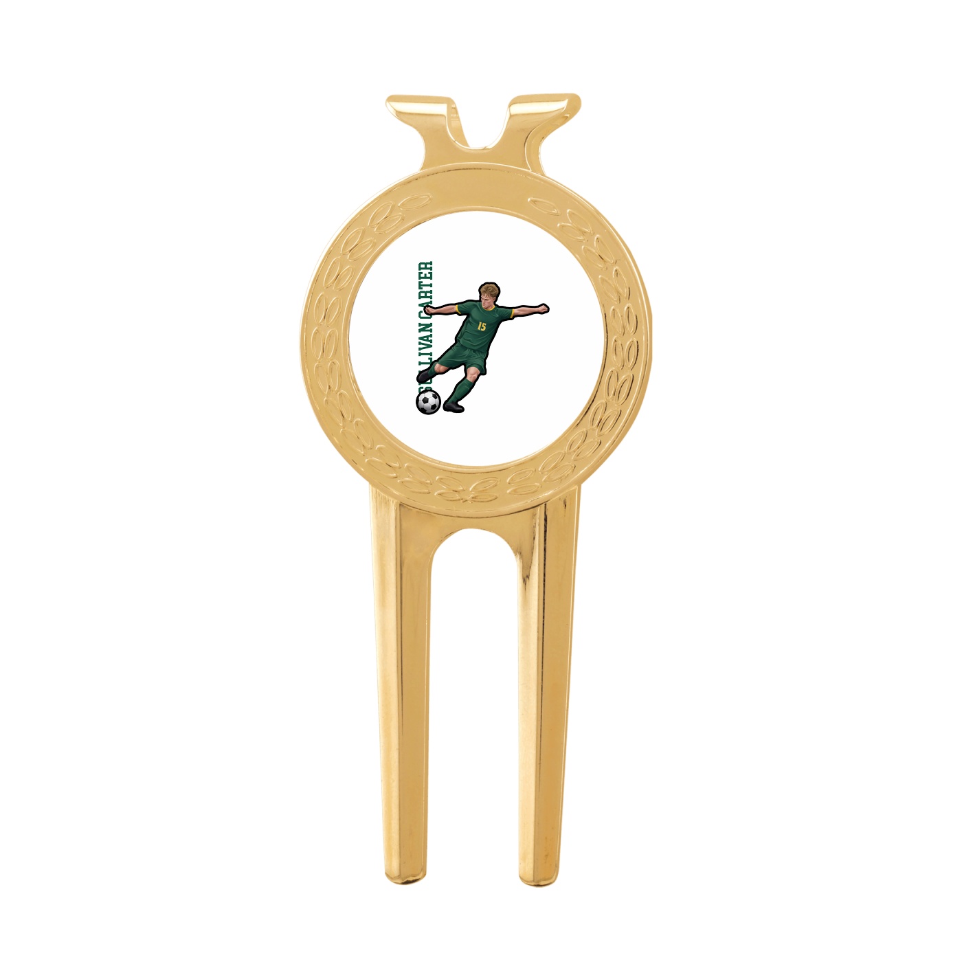 Divot Tool with Ball Marker — Name Vertical in Classic