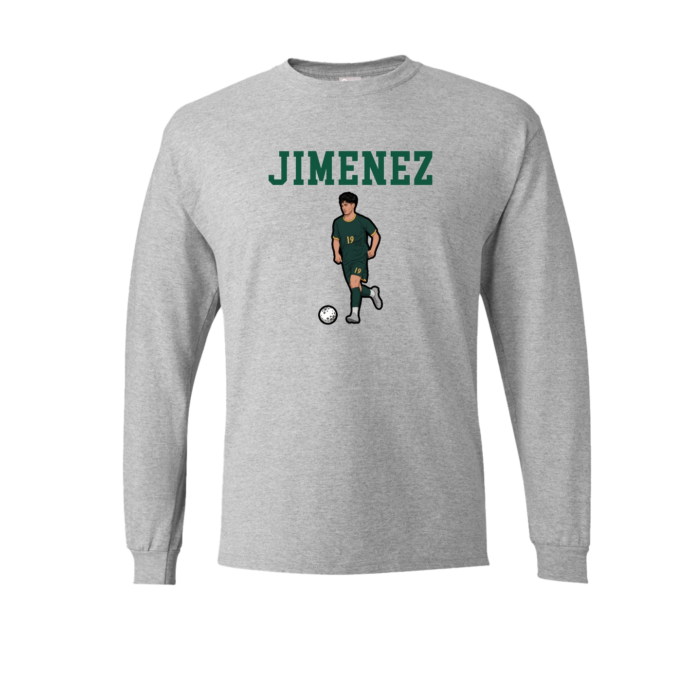 Long Sleeve Tee — Shirsey in Grey